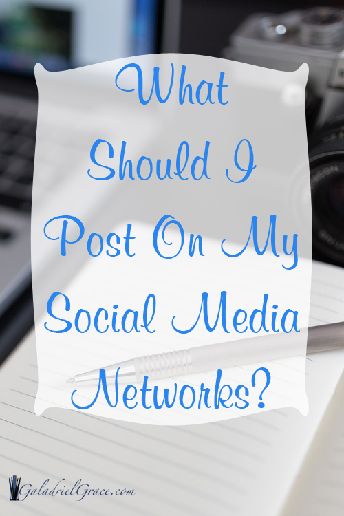 What should an author post on my author social media networks?