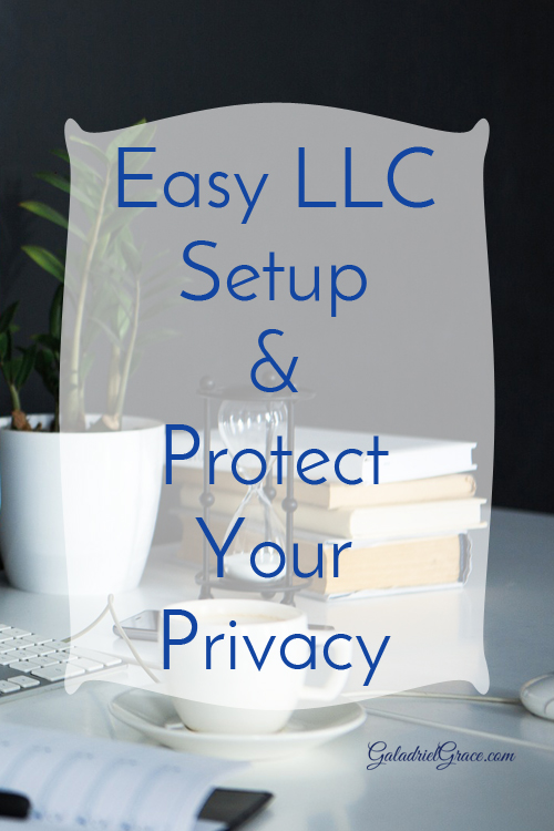 Easiest business setup for authors - protect your privacy with a business address.