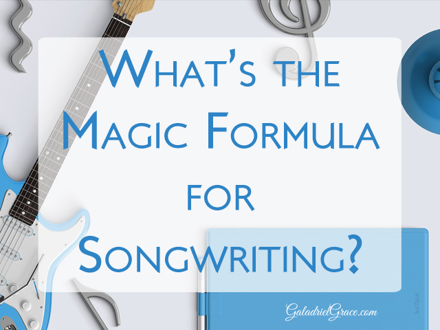 What's the secret to writing a good song? How do you know if your song is good? What's the songwriting formula?